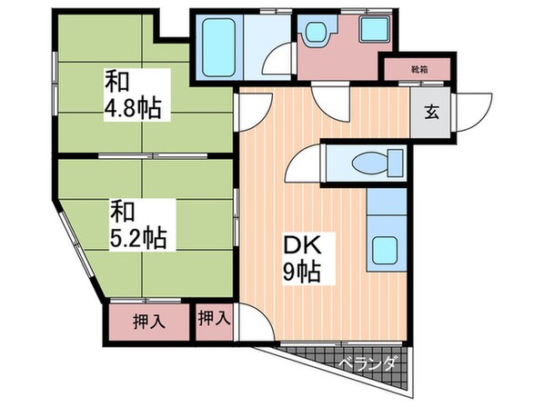 西観音ビルの物件間取画像